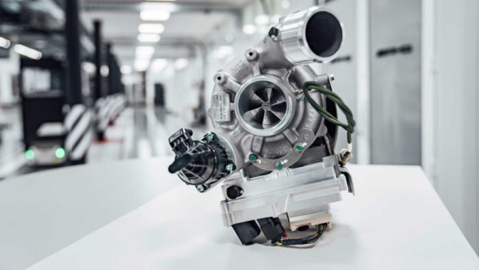 Turbo elétrico da Mercedes AMG